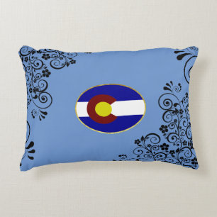 Colorado-Flagge Dekokissen