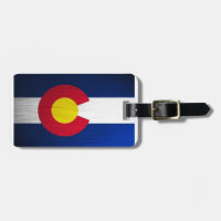 Colorado-Flagge gebürstet