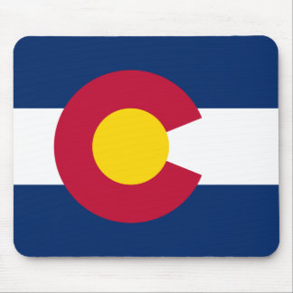 Colorado-Flagge Mousepad