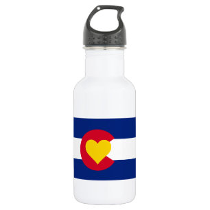 Colorado-Flagge Trinkflasche