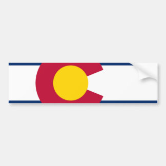 Colorado-Flaggen-Autoaufkleber Autoaufkleber