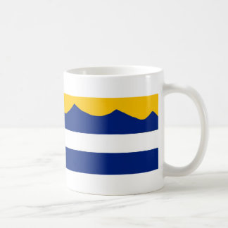 Colorado-Flaggen-Gebirgsstrecken-Kaffee-Tasse Kaffeetasse