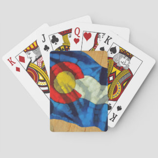 Colorado-Flaggen-Spielkarten Spielkarten