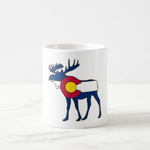 Colorado-Flaggenelch-Kaffee-Tasse Kaffeetasse