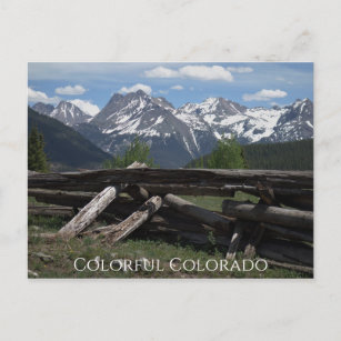 Colorado Frische Pasta machen Postkarte