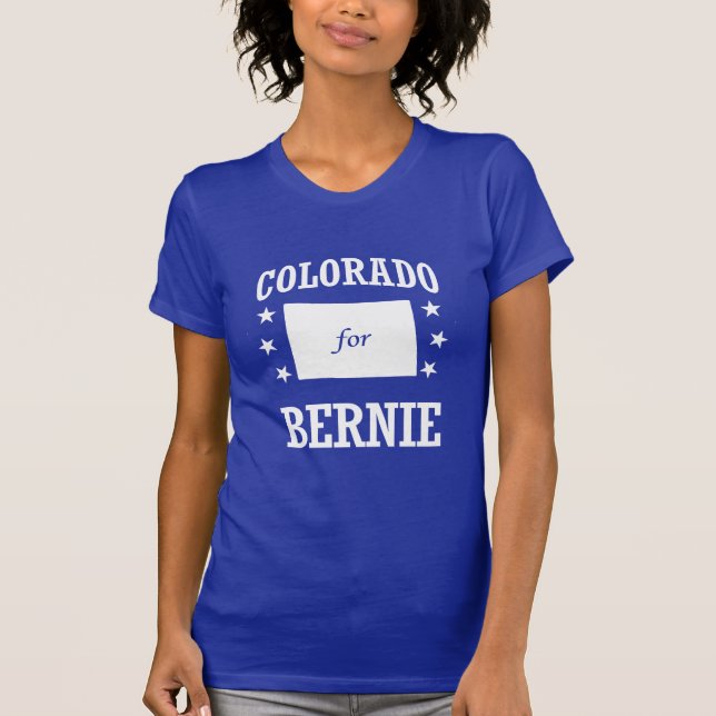 COLORADO FÜR BERNIE-SANDPAPIERSCHLEIFMASCHINEN T-Shirt (Vorderseite)