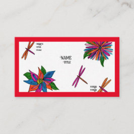 Colorado Garden Business Cards Visitenkarte
