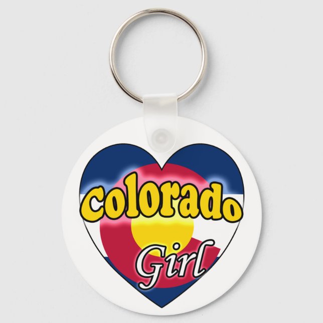 Colorado Girl Schlüsselanhänger (Vorderseite)