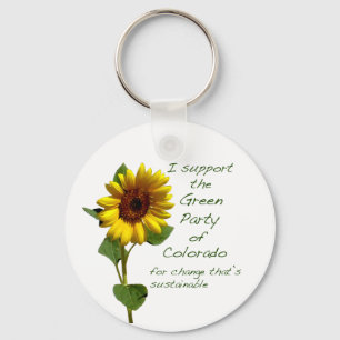 Colorado Green Party Schlüsselanhänger