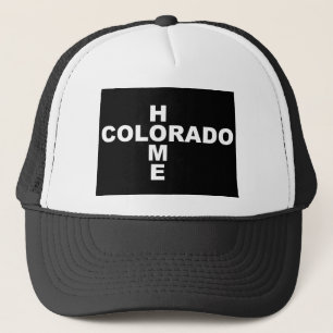 Colorado Heimweg von State Ball Cap Hut Truckerkappe