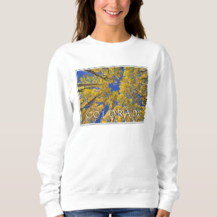 Colorado Herbst Espenwald im Herbst Sweatshirt