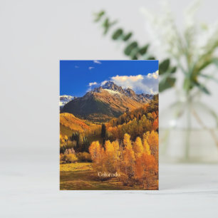 Colorado Herbst Postkarte