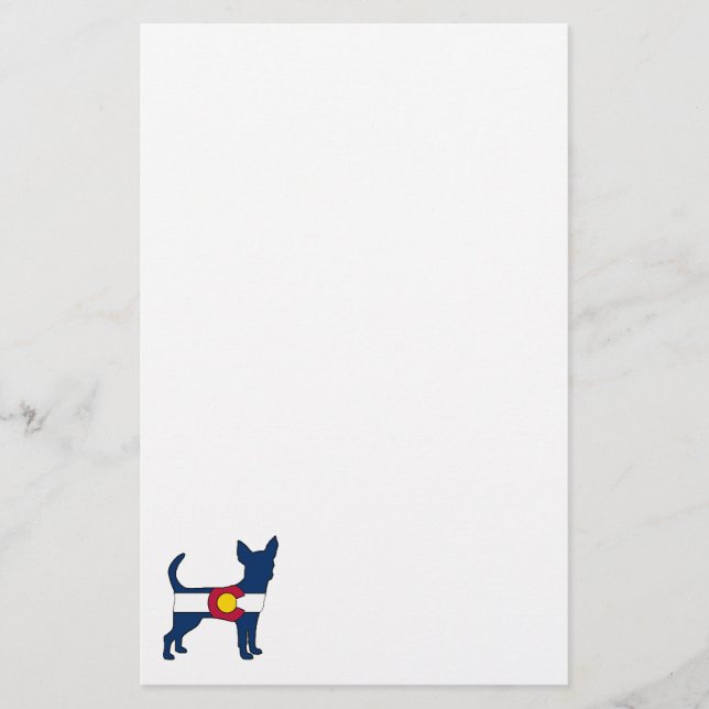 Colorado-Hund Briefpapier (Vorderseite)
