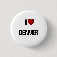 COLORADO: Ich Liebe Denver Pinback Taste