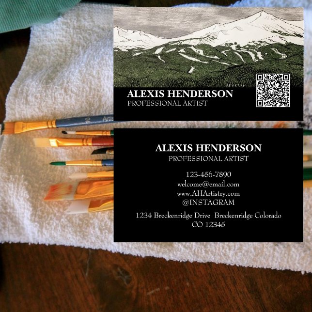 Colorado-Illustration Visitenkarte (Von Creator hochgeladen)