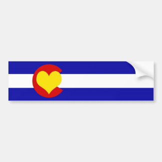 Colorado ist für Liebhaber Autoaufkleber