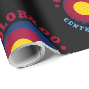 COLORADO-JAHRESTAG-STaatsflagge Geschenkpapier