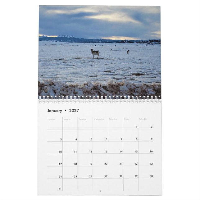 Colorado-Kalender Kalender (Jan 2027)