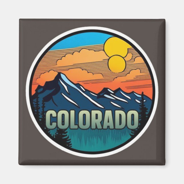 Colorado Kitchen Magnet (Vorne)
