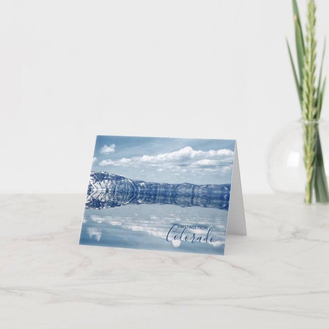 Colorado Landscape Grüße Karte (Vorderseite)