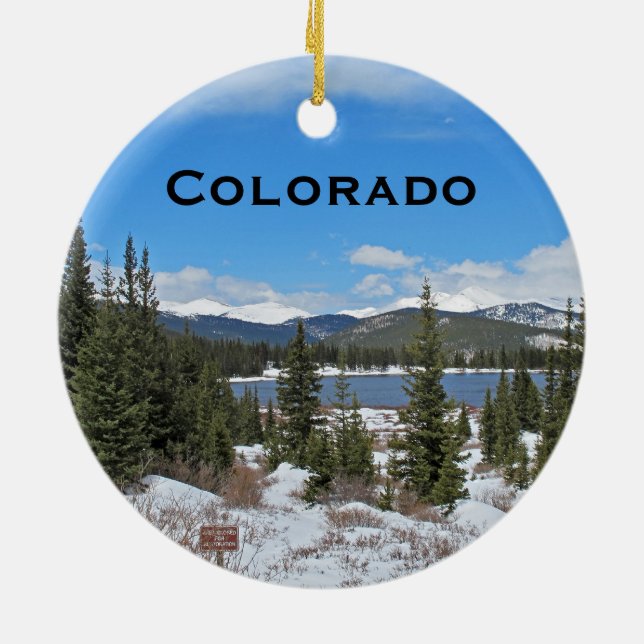 Colorado Landschaft Ornament (Hinten)