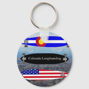 Colorado Longboarding Schlüsselanhänger