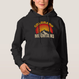 Colorado Montagnes Sweat - shirt à capuche Vintage