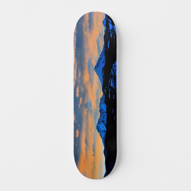 Colorado Mountain Sunset III Skateboard (Vorderseite)