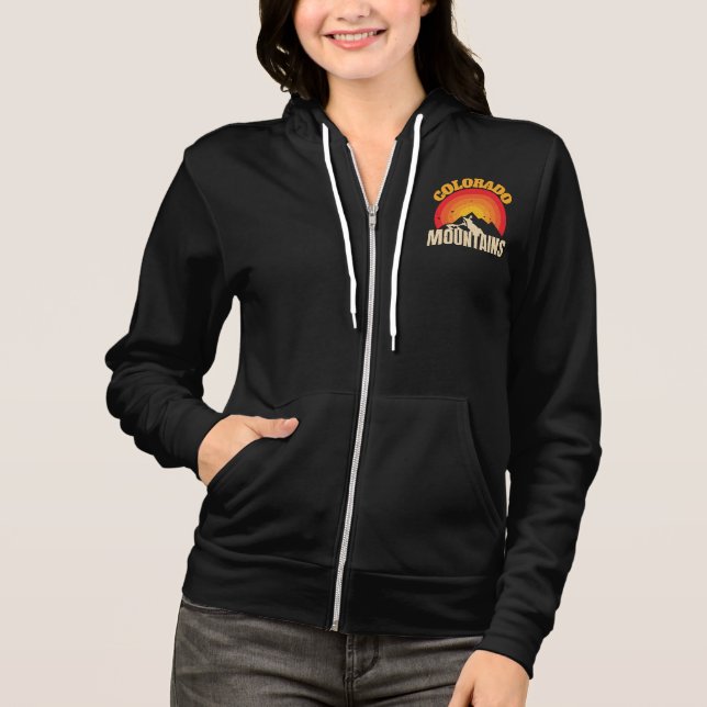 Colorado Mountains Hoodie (Vorderseite)
