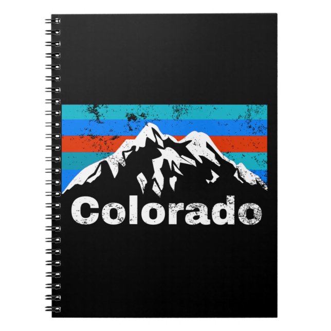 Colorado Mountains Notizblock (Vorderseite)