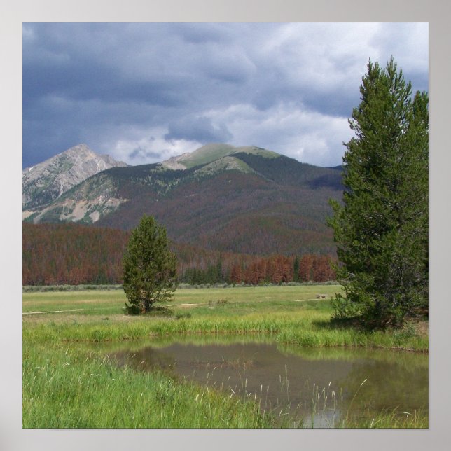 Colorado Mountains Poster (Vorne)