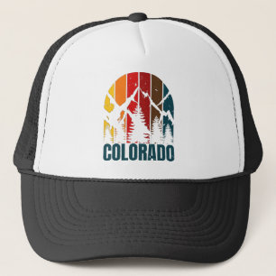 Colorado Mountains Retro Truckerkappe