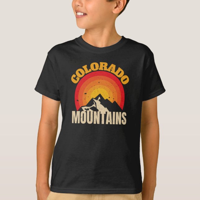 Colorado Mountains T - Shirt (Vorderseite)