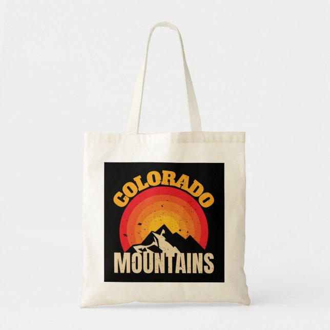 Colorado Mountains Tragetasche (Vorne)