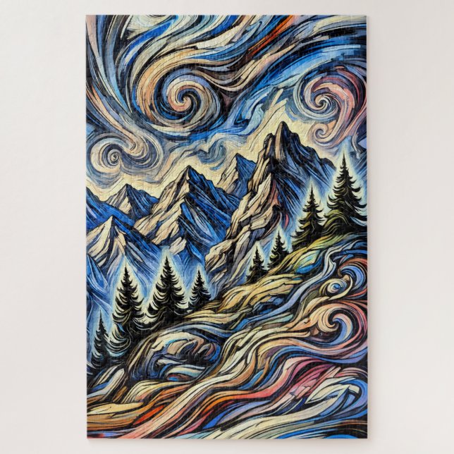 Colorado Mountainside 1000 Piece Puzzle (Vertical)