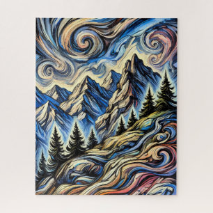Colorado Mountainside 500 Piece Puzzle
