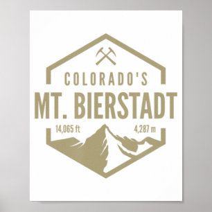 Colorado Mt Bierstadt Poster