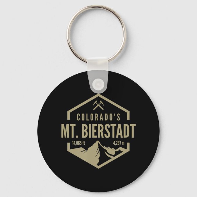 Colorado Mt Bierstadt Schlüsselanhänger (Vorderseite)
