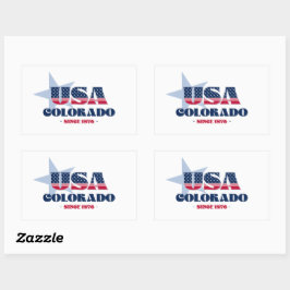 Colorado My Zuhause Staat Sticker