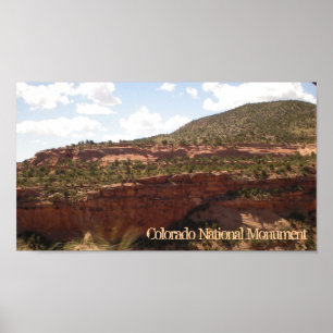 Colorado National Monument landschaftliches Canyon Poster