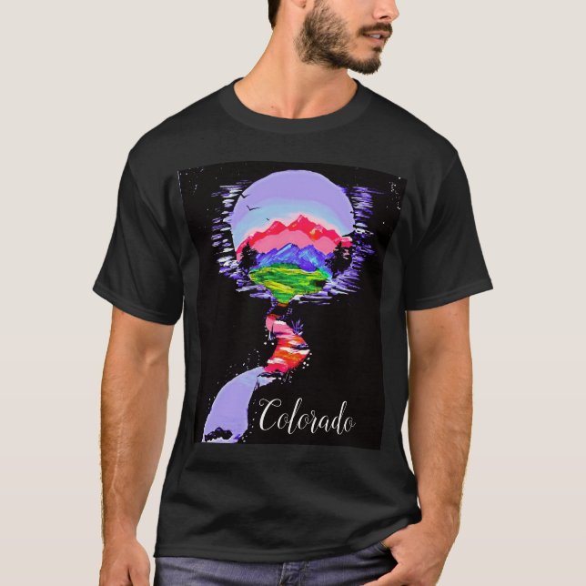 Colorado Night Sky T - Shirt (Vorderseite)
