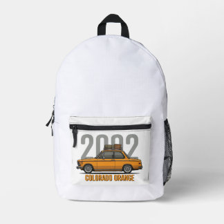 Colorado Orange BMW 2002 Bedruckter Rucksack