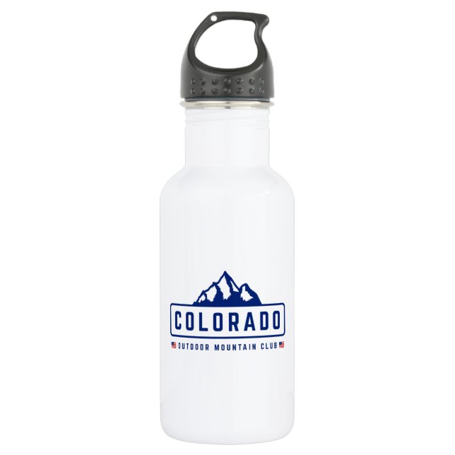 Colorado Outdoor Edelstahlflasche (Vorderseite)