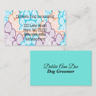 Colorado Paws Illusion Business Cards Visitenkarte
