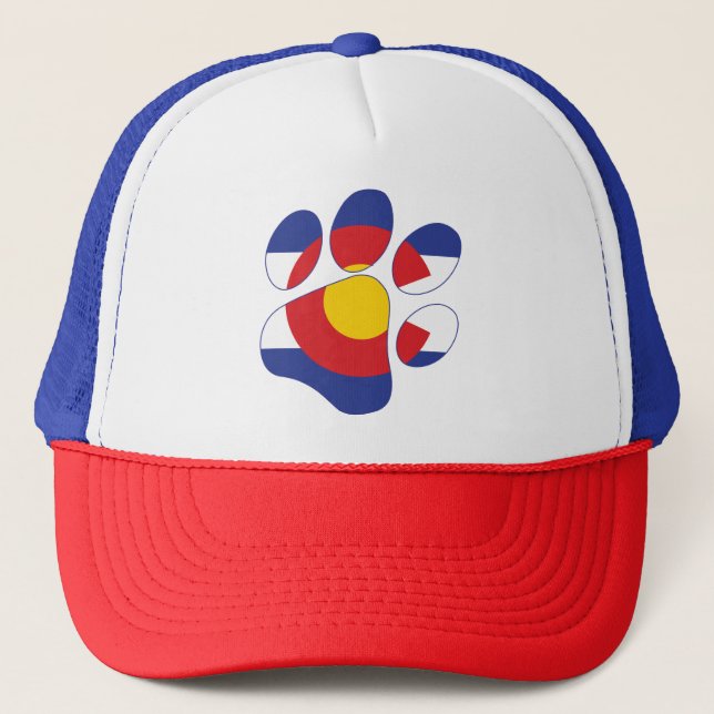 Colorado Paws Truckerkappe (Vorderseite)