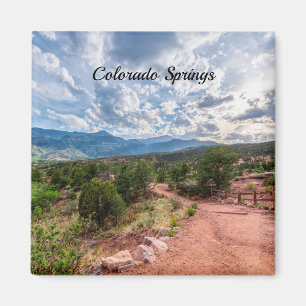 Colorado Pikes Peak Abend Wandern Magnet