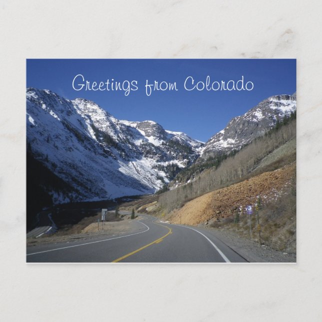 Colorado Postcard Postkarte (Vorderseite)