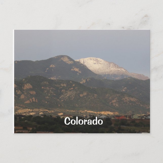Colorado Postkarte (Vorderseite)