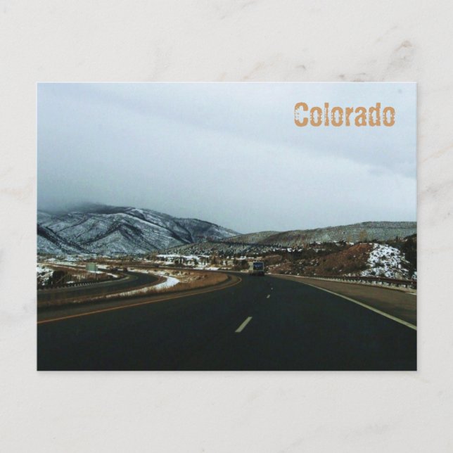 Colorado Postkarte (Vorderseite)
