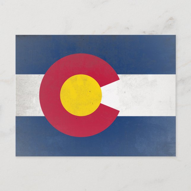 Colorado Postkarte (Vorderseite)